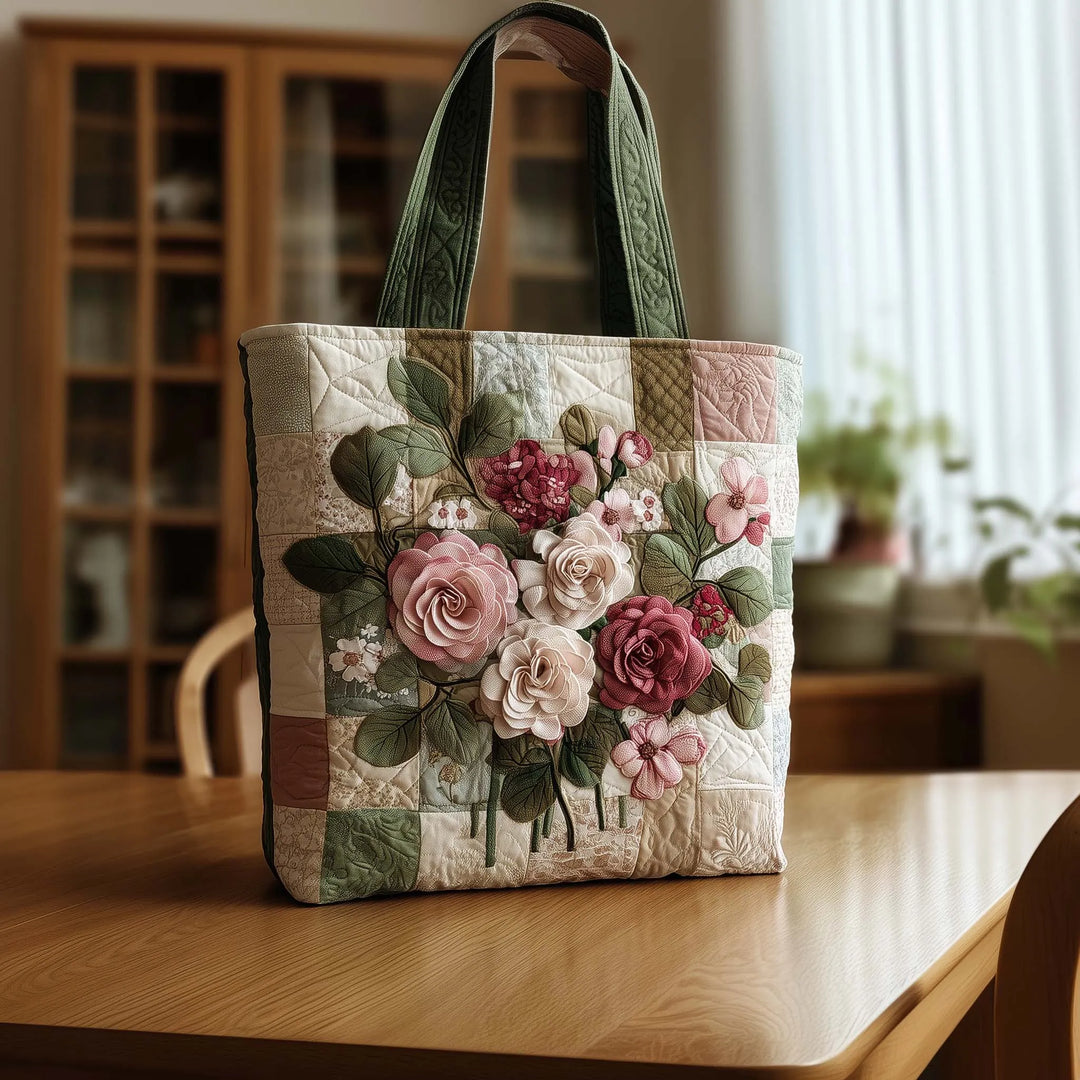 Handgmachti Rosegarte-Täsche