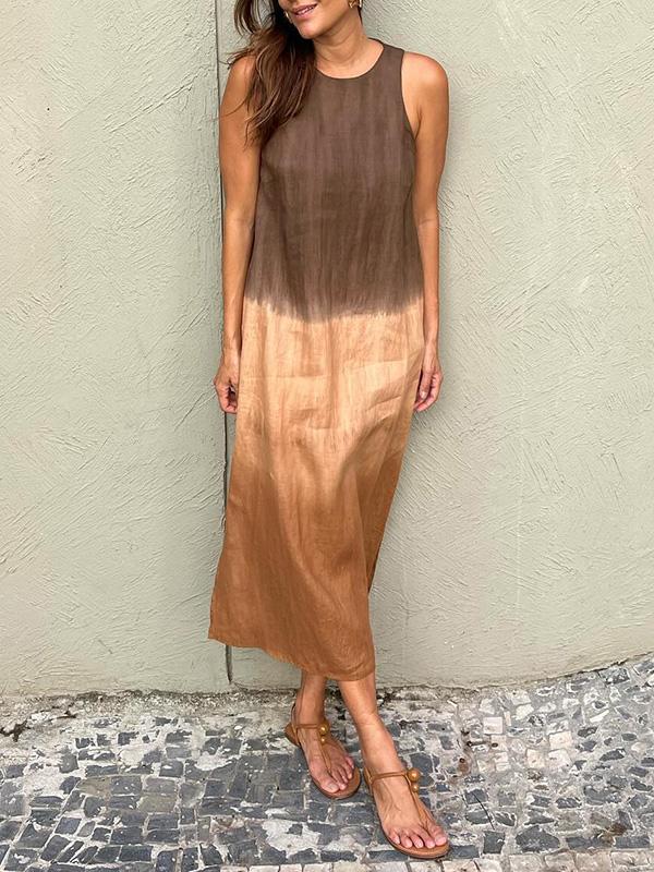 Heather - Lässiges Kleid mit Farbverlauf