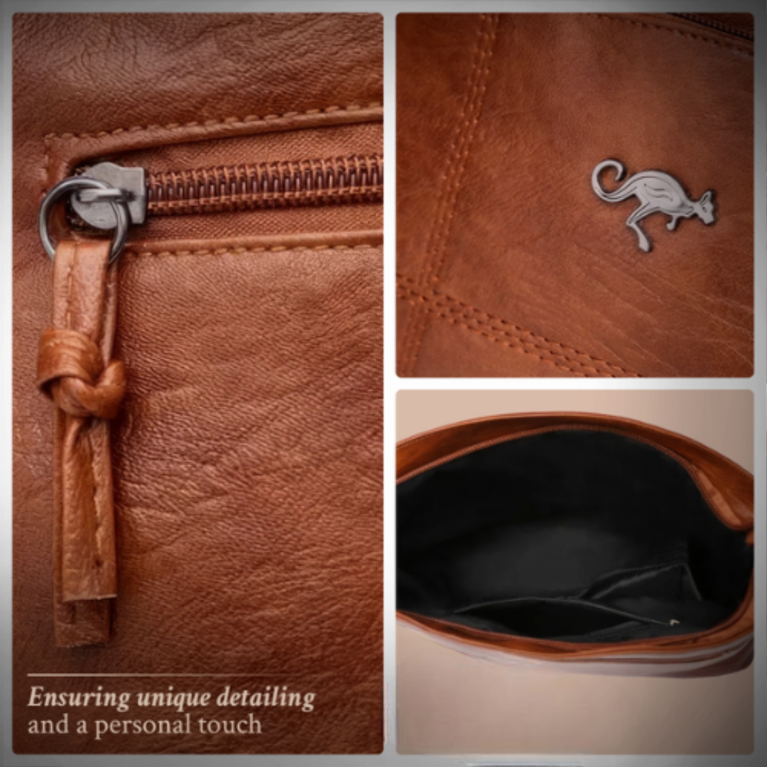 Judith – Eleganti Lederhandtasche mit Signatur