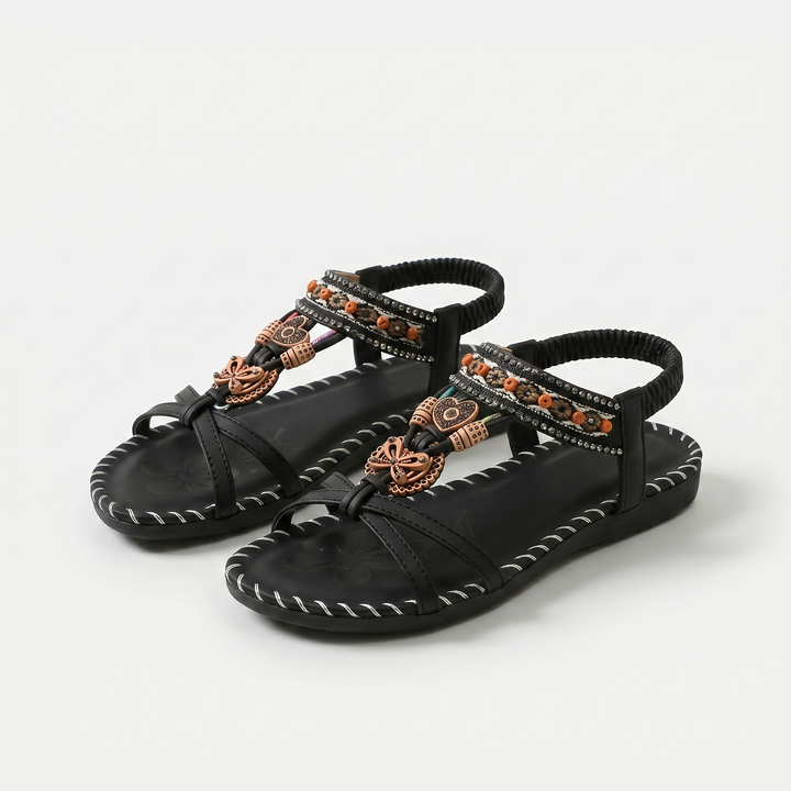 Nada – Orthopädischi Sandale im Ibiza-Stil, Komfort & Eleganz