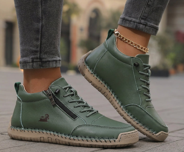 Mila – Bequemi orthopädischi Sneakers + Reissverschluss