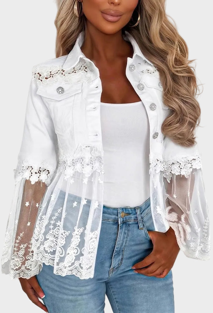 Addison – Jacke mit Spitze-Iisätz