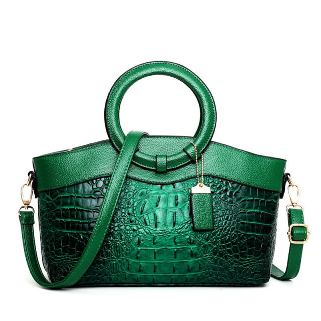 Frances – Klassischi Heritage-Ledertasche zum Umhänke
