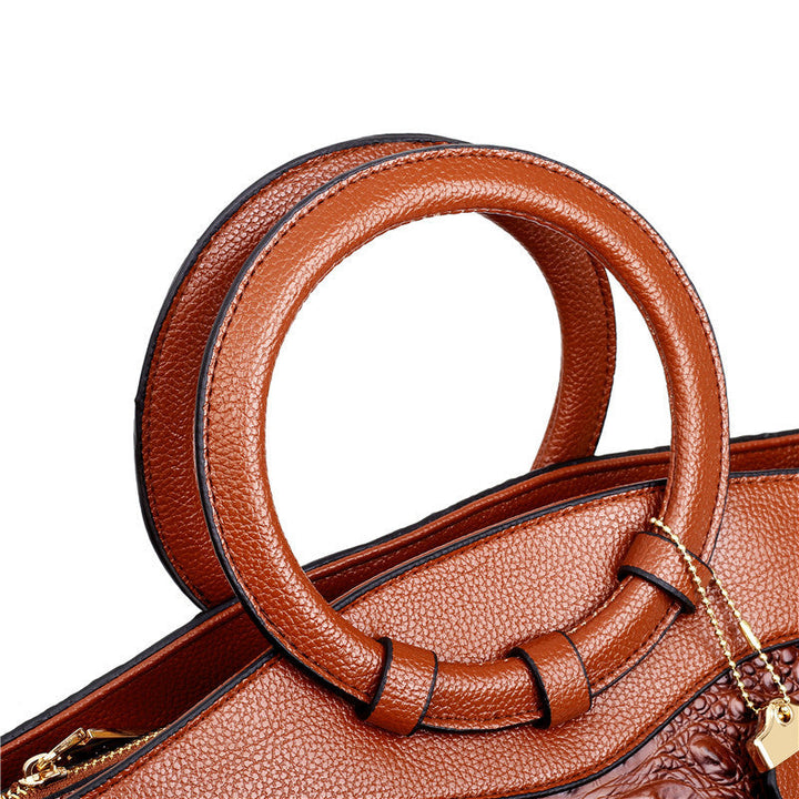 Frances – Klassischi Heritage-Ledertasche zum Umhänke