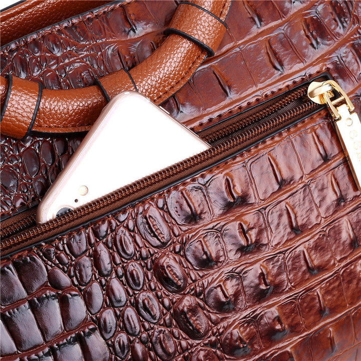Frances – Klassischi Heritage-Ledertasche zum Umhänke