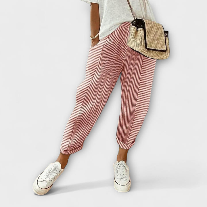 Sanne - Bequemi gstreifi Hose