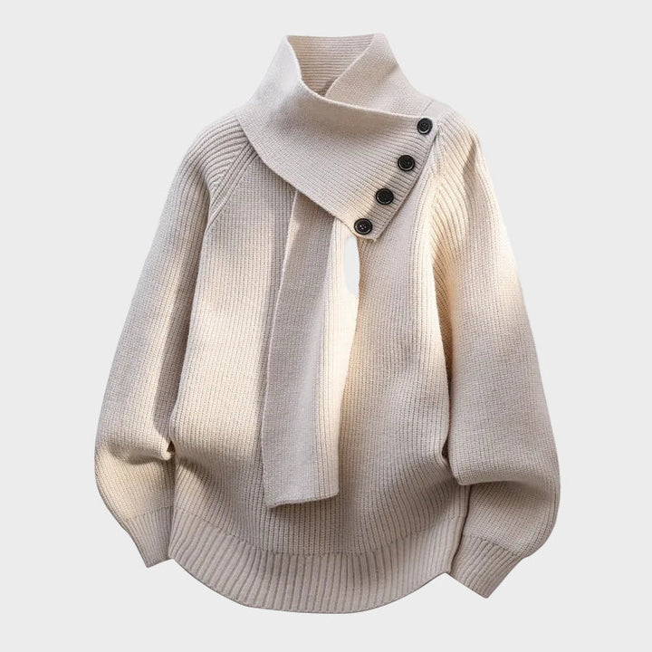 Arielle – Bequemer Pullover mit Schalkragen