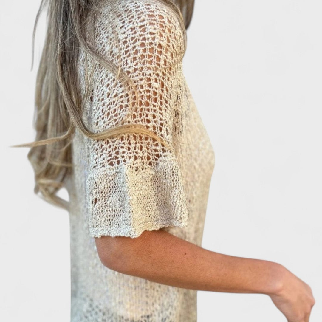 Zdena – Zopfstrick-Pulli