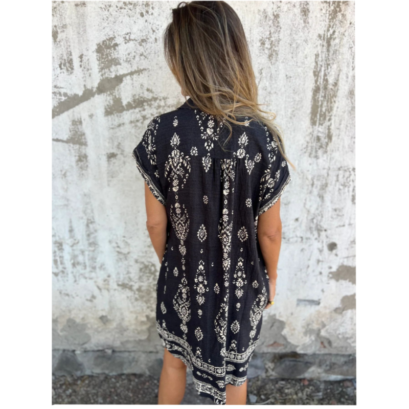 Mica - Vintage Boho-Kleid