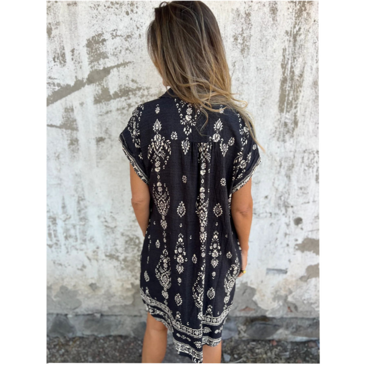 Mica - Vintage Boho-Kleid