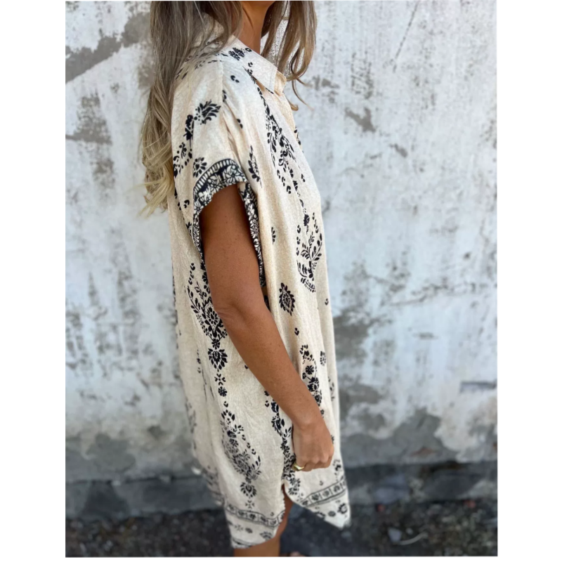 Mica - Vintage Boho-Kleid