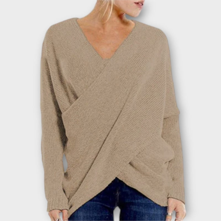 Heidi – Pullover mit V-Ausschnitt