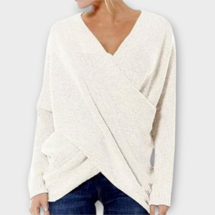 Heidi – Pullover mit V-Ausschnitt