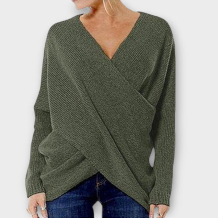 Heidi – Pullover mit V-Ausschnitt
