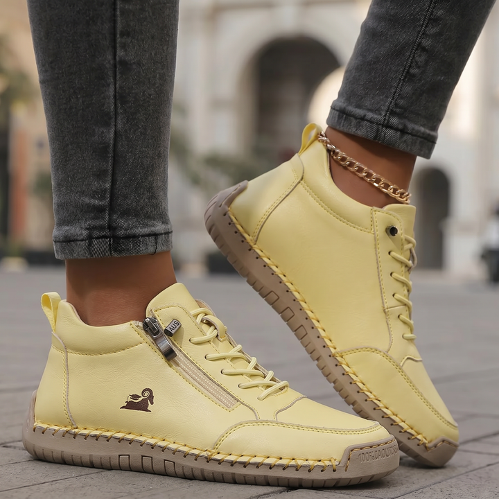 Mila – Bequemi orthopädischi Sneakers + Reissverschluss